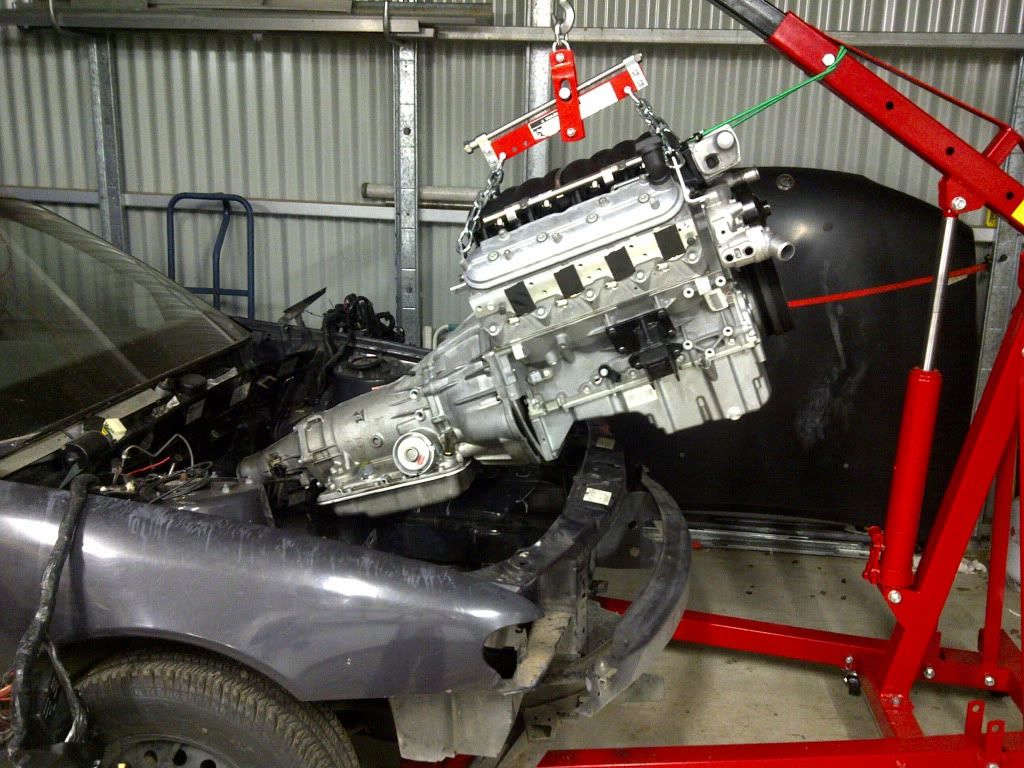 ls1 engine removal Just Commodores