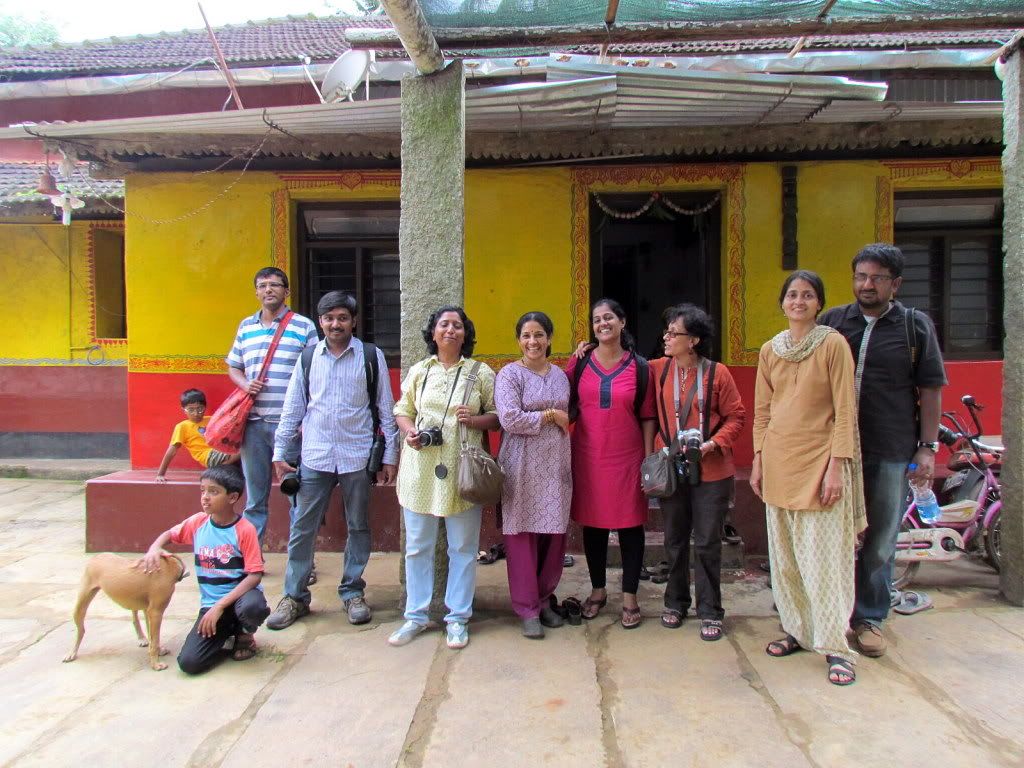 all of us at Vinutha'shomestay 130811