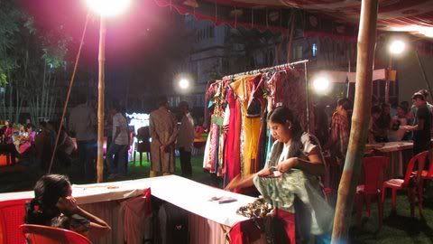 S stalls at garba ca 061011