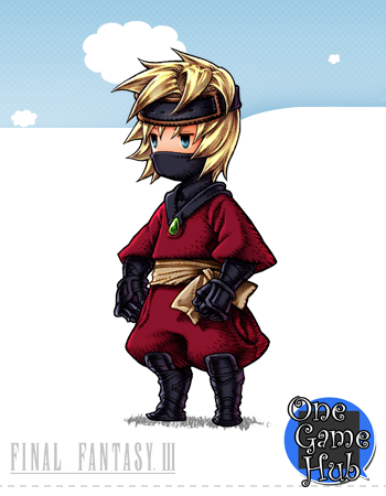 Final Fantasy 3 Ingus the Ninja