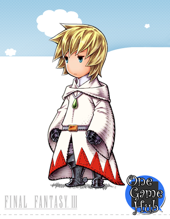 Final Fantasy 3 Ingus the White Mage