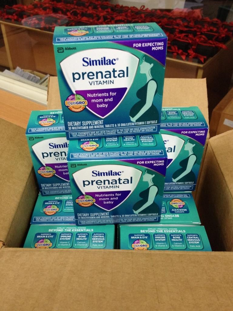 Vitamin hỗ trợ phụ nữ có thai và cho con bú Similac Prenatal & Breastfeeding 100% USA