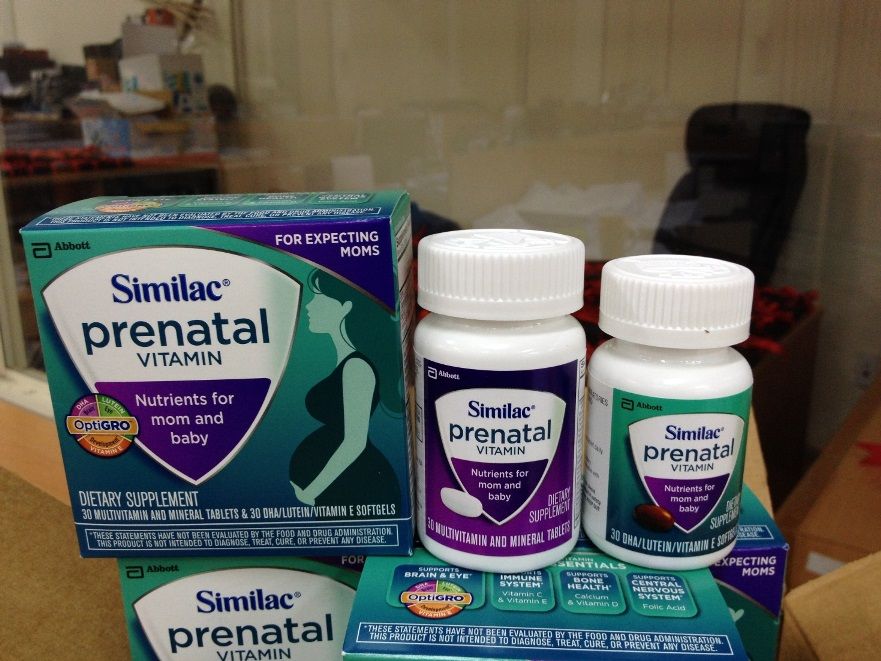 Vitamin hỗ trợ phụ nữ có thai và cho con bú Similac Prenatal & Breastfeeding 100% USA - 1