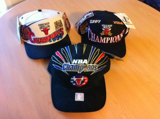 1998 bulls championship hat