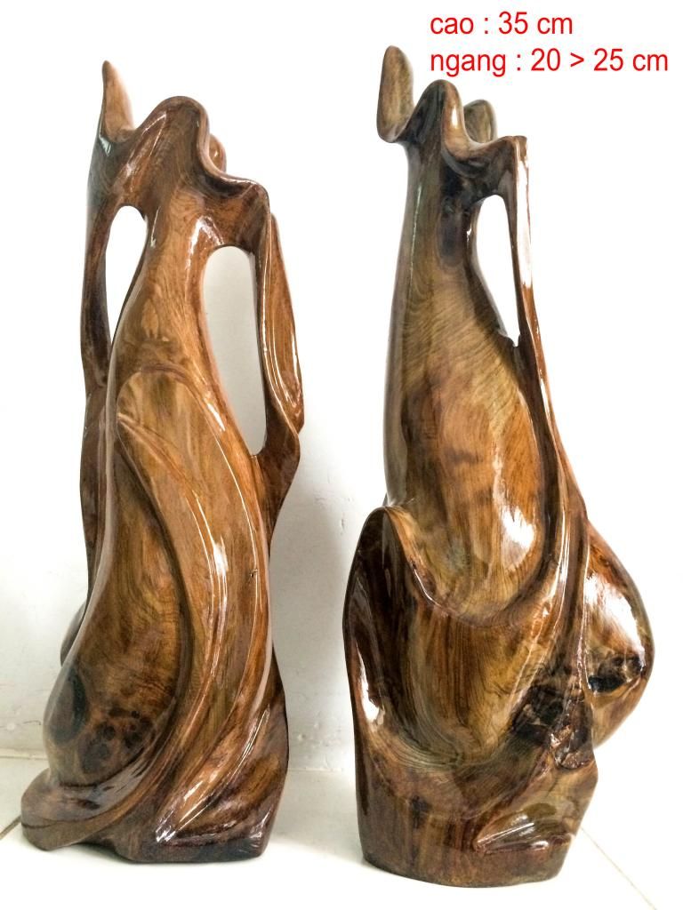 Sản phẩm gỗ Thủy Tùng ( Tượng Di Lặc - Lộc Bình - Ếch ngậm đồng xu ) - 4