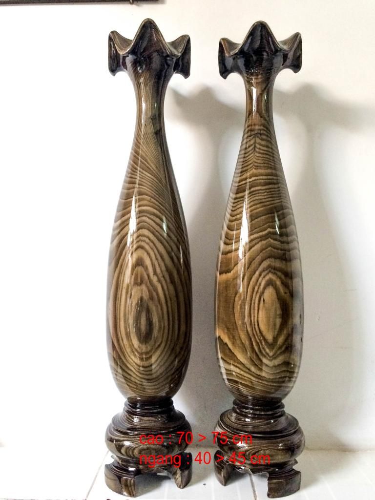 Sản phẩm gỗ Thủy Tùng ( Tượng Di Lặc - Lộc Bình - Ếch ngậm đồng xu ) - 7