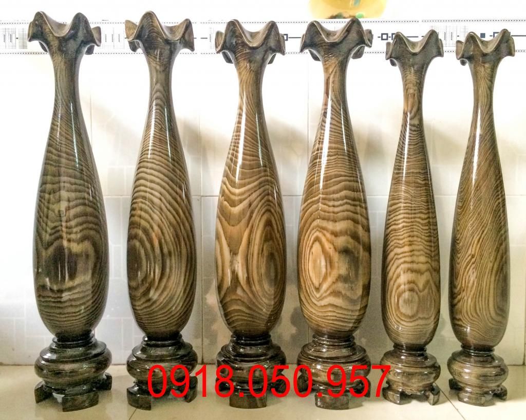 Sản phẩm gỗ Thủy Tùng ( Tượng Di Lặc - Lộc Bình - Ếch ngậm đồng xu ) - 9