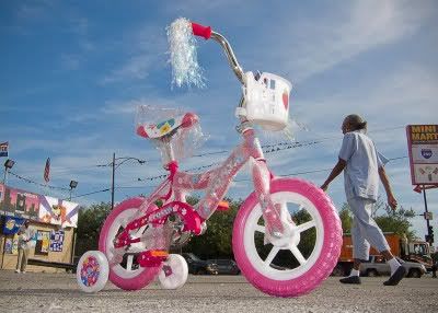 Bike With Tassels