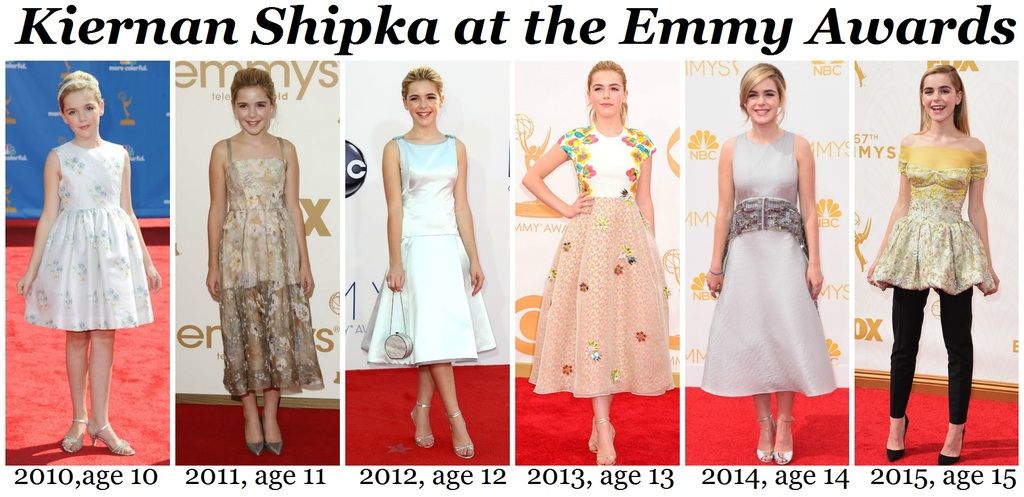 Kiernan Shipka at the Emmy Awards, 2010-2015 photo Kiernan Emmys_zpsp1lmiary.jpg