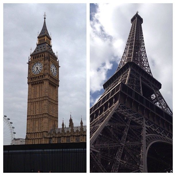 london and paris