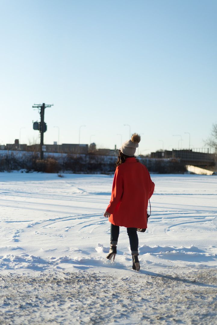 cold weather style, chicago style, how to dress for snow