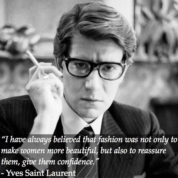 yves saint laurent, yves saint laurent quote 