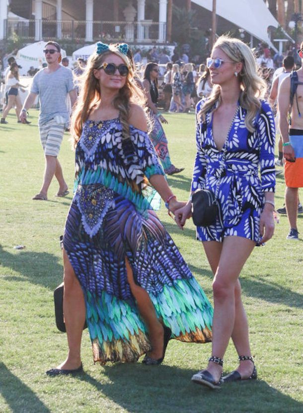 paris hilton coachella