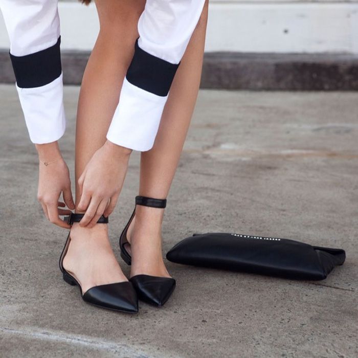 pointed toe flats