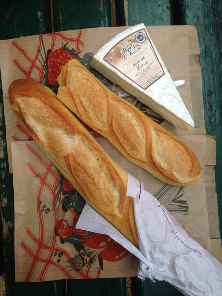 baguette and brie