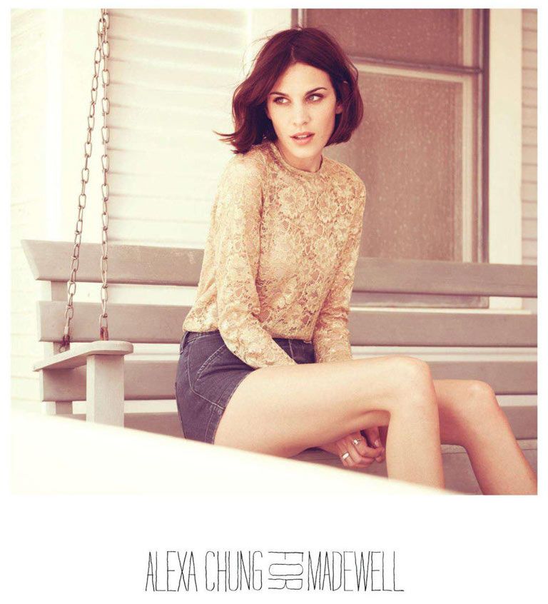 alexa chung, madewell