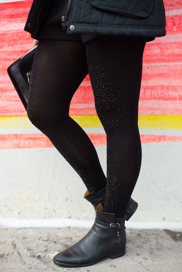 embellished tights, bebaroque