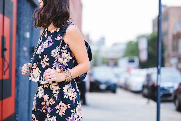 floral two piece