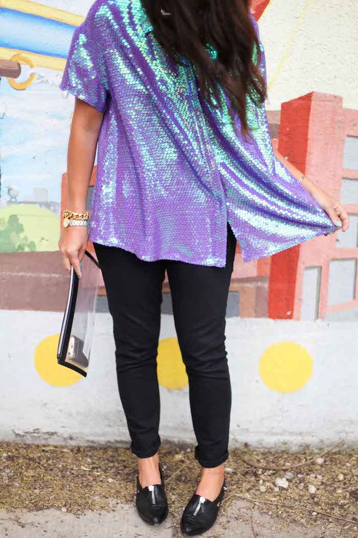 sequin shirt