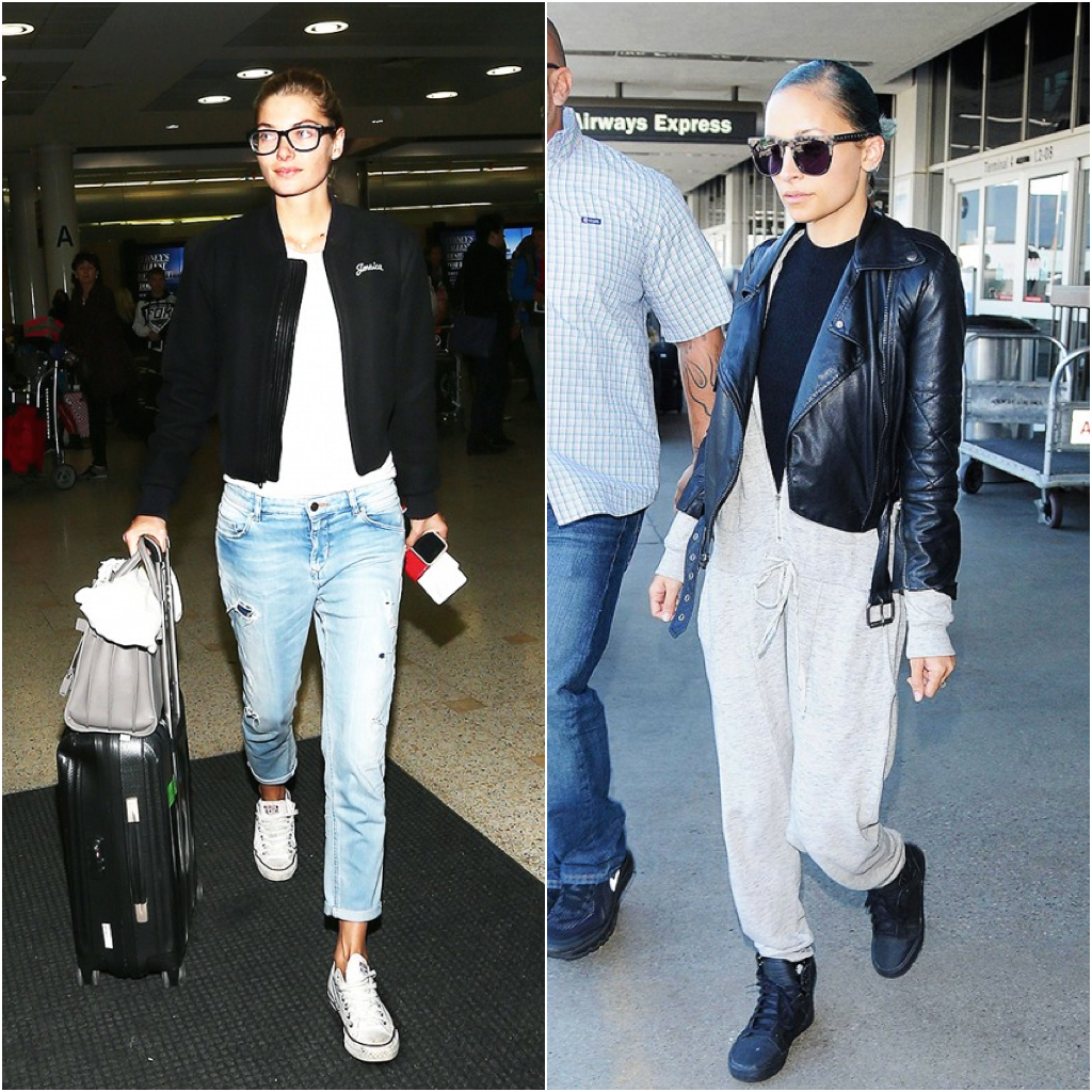 celebrity airport style