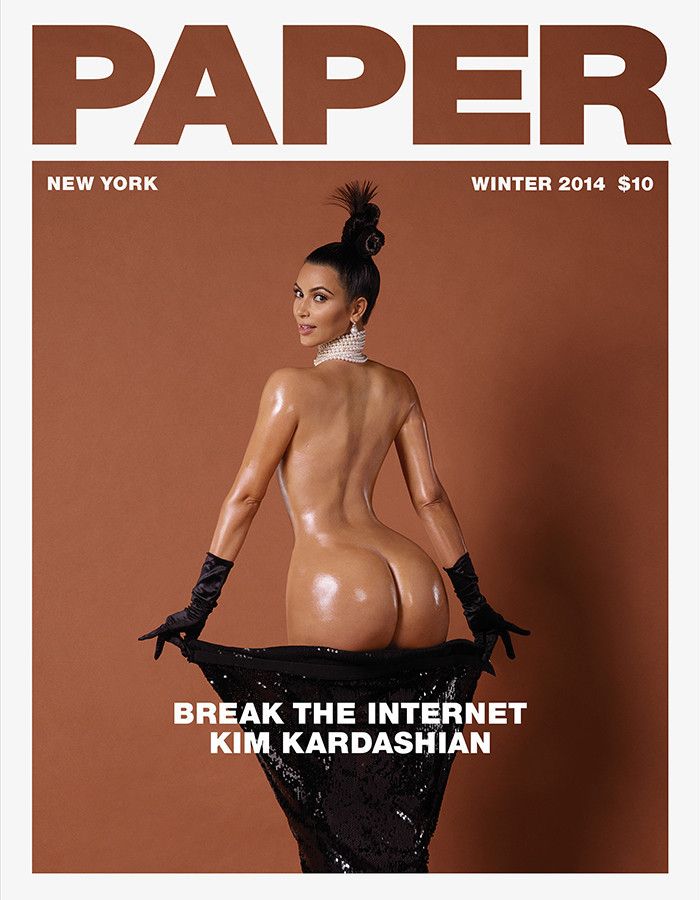 kim kardashian, paper magazine