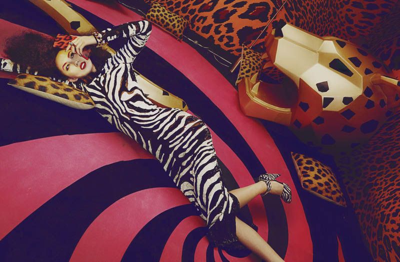 animal print, editorial 