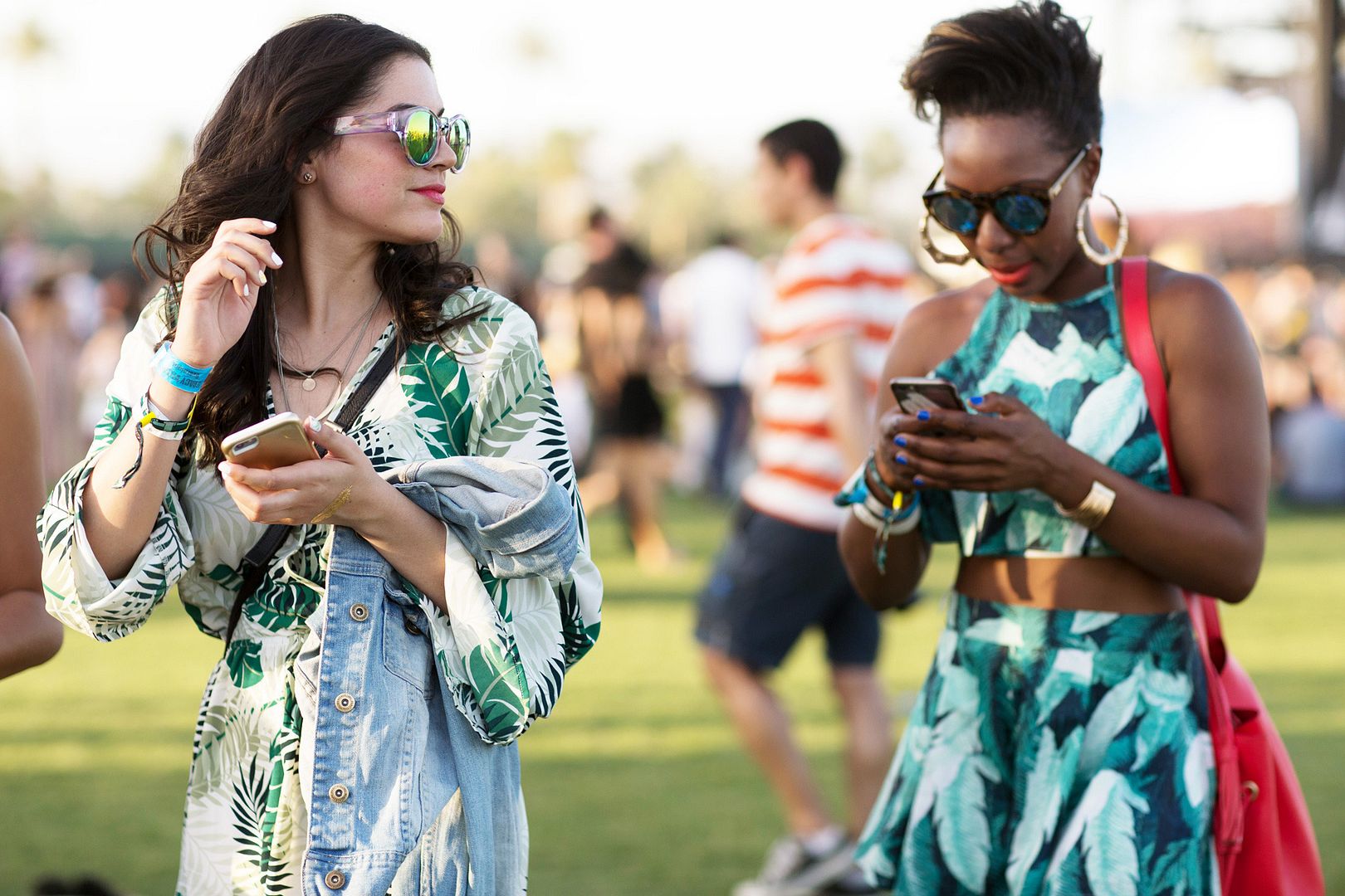 coordinating at coachella