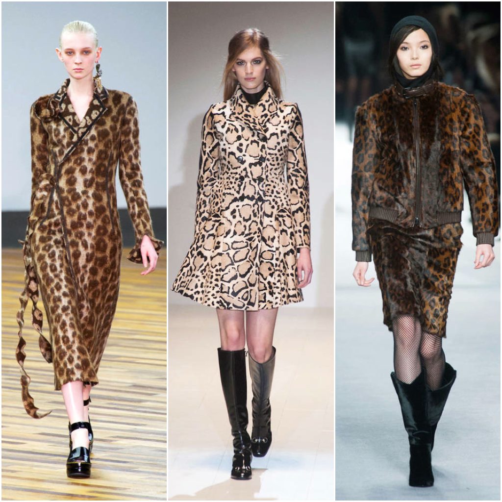 animal prints, fall 2014 trend