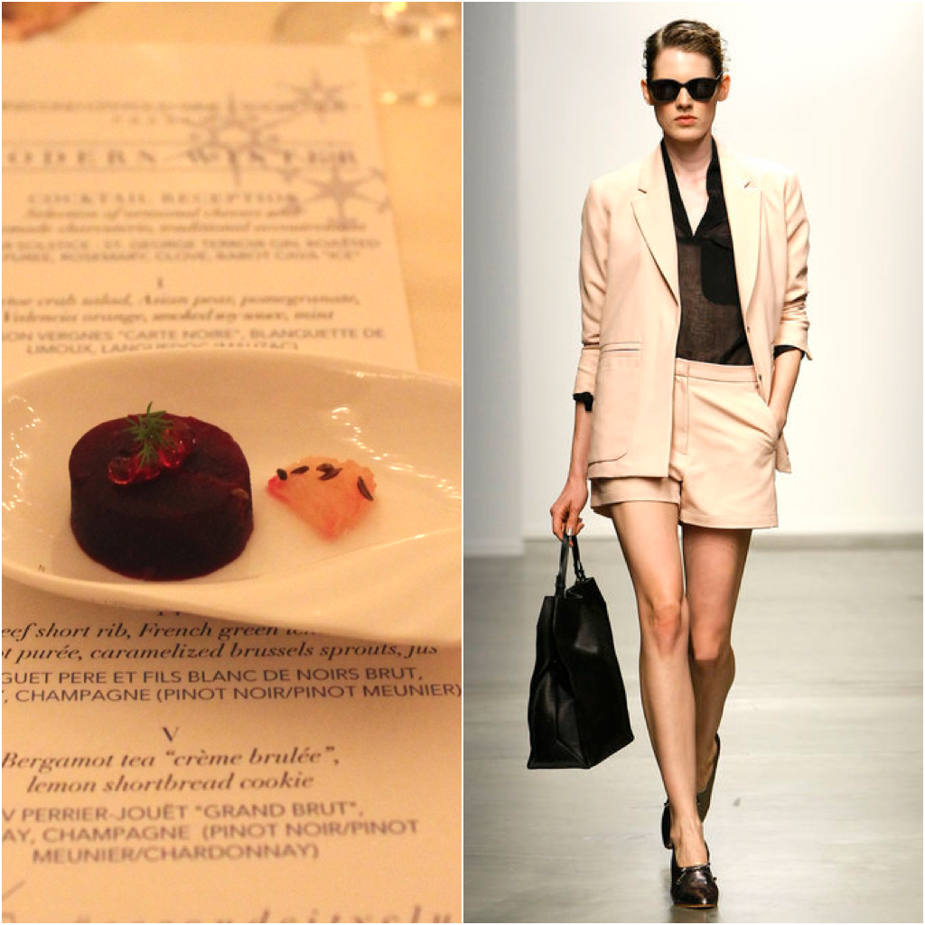 food and fashion