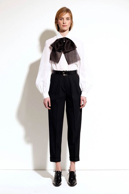 michael kors, pre-fall, puffy shirt