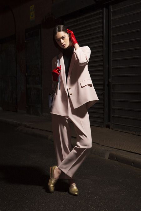 rachel comey, pastel suit, pre-fall 2014