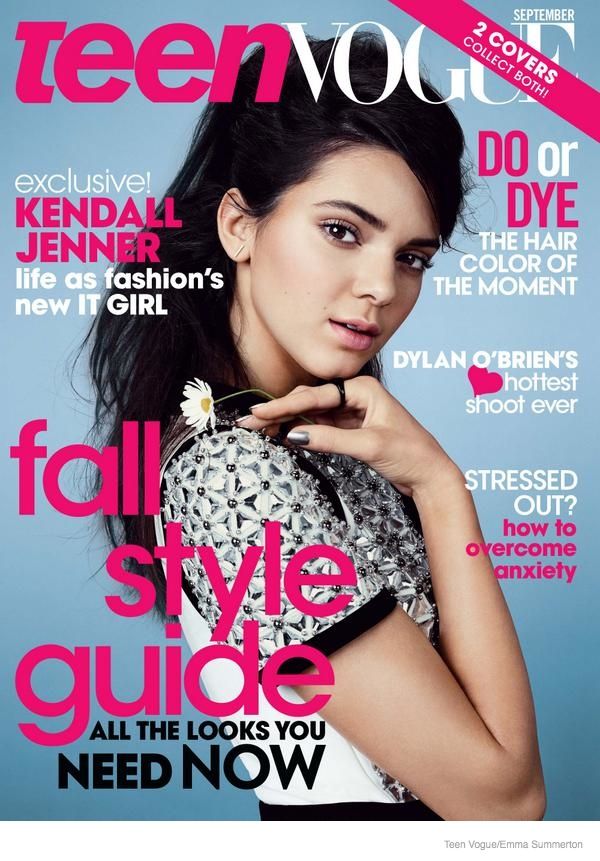 kendall jenner, teen vogue