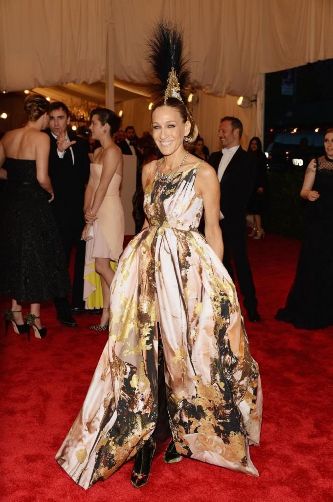 sarah jessica parker, met gala fashion, met ball red carpet