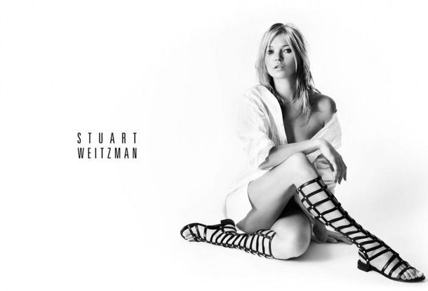 kate moss stuart weitzman spring 2014 ad