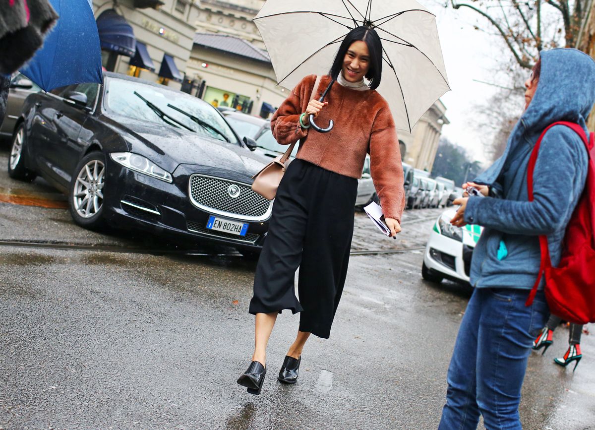 gaucho pants, street style trends