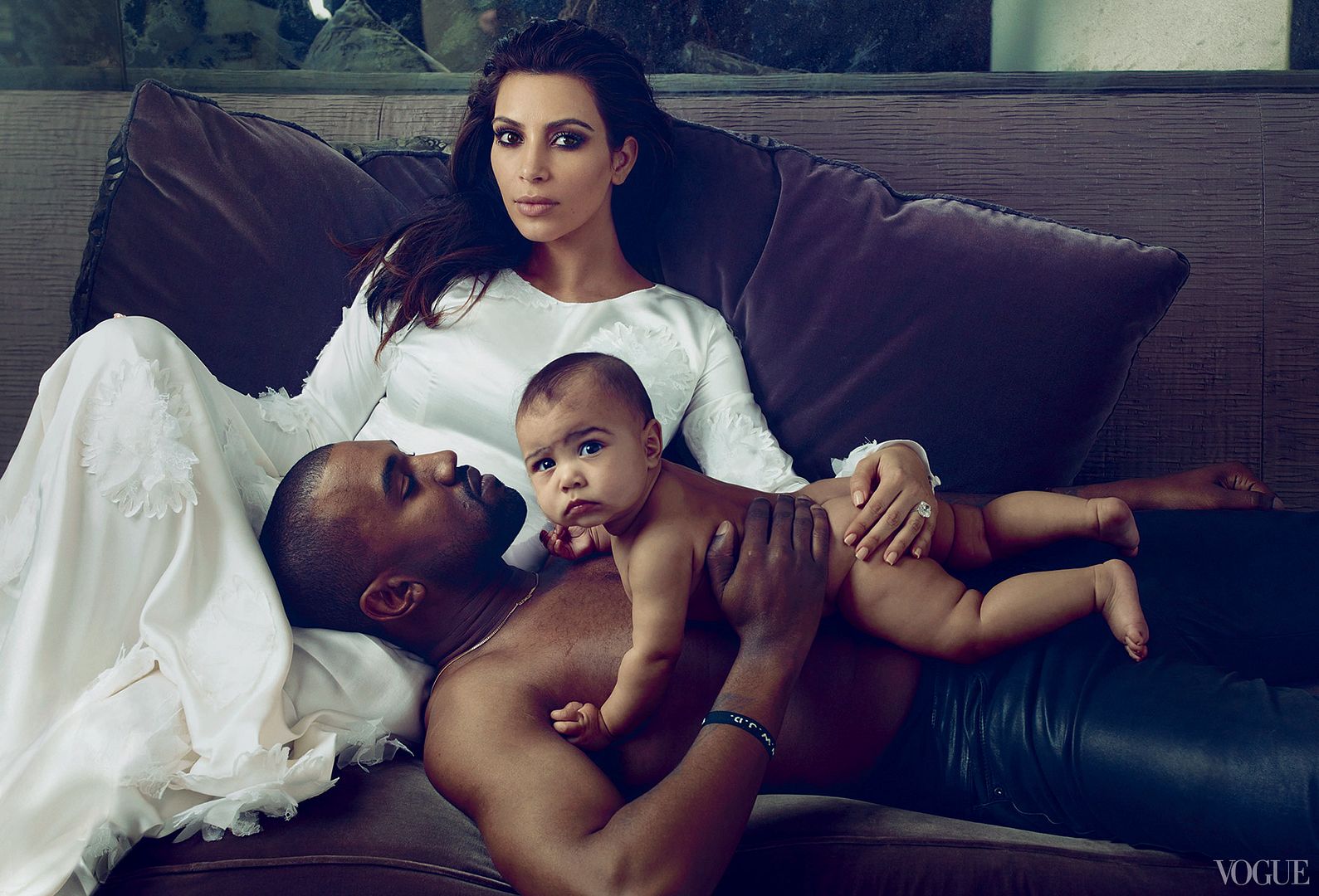 kim kardashian, kanye west, north west