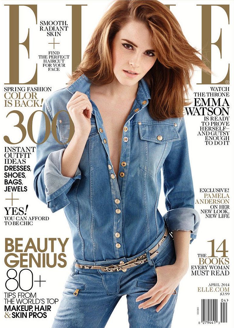 elle magazine, emma watson