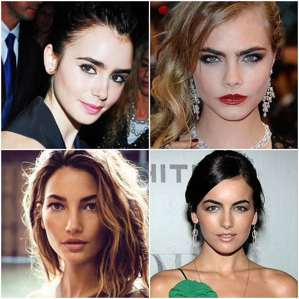 celebrity eyebrows