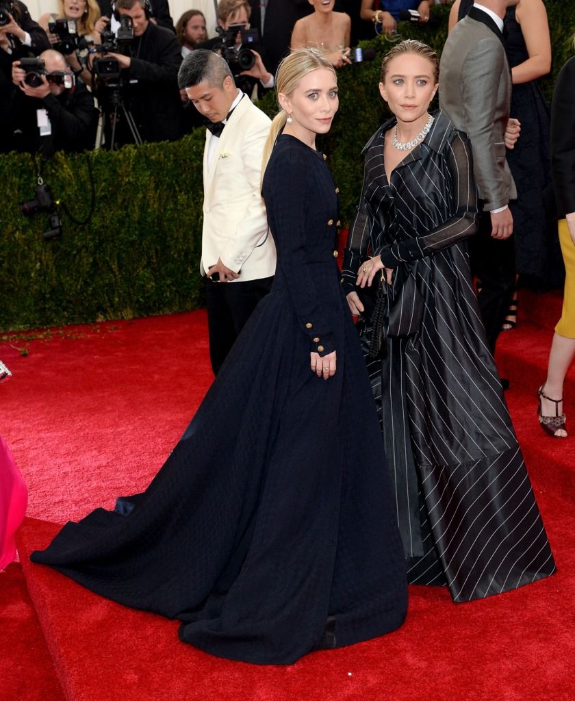 mary kate and ashley met gala