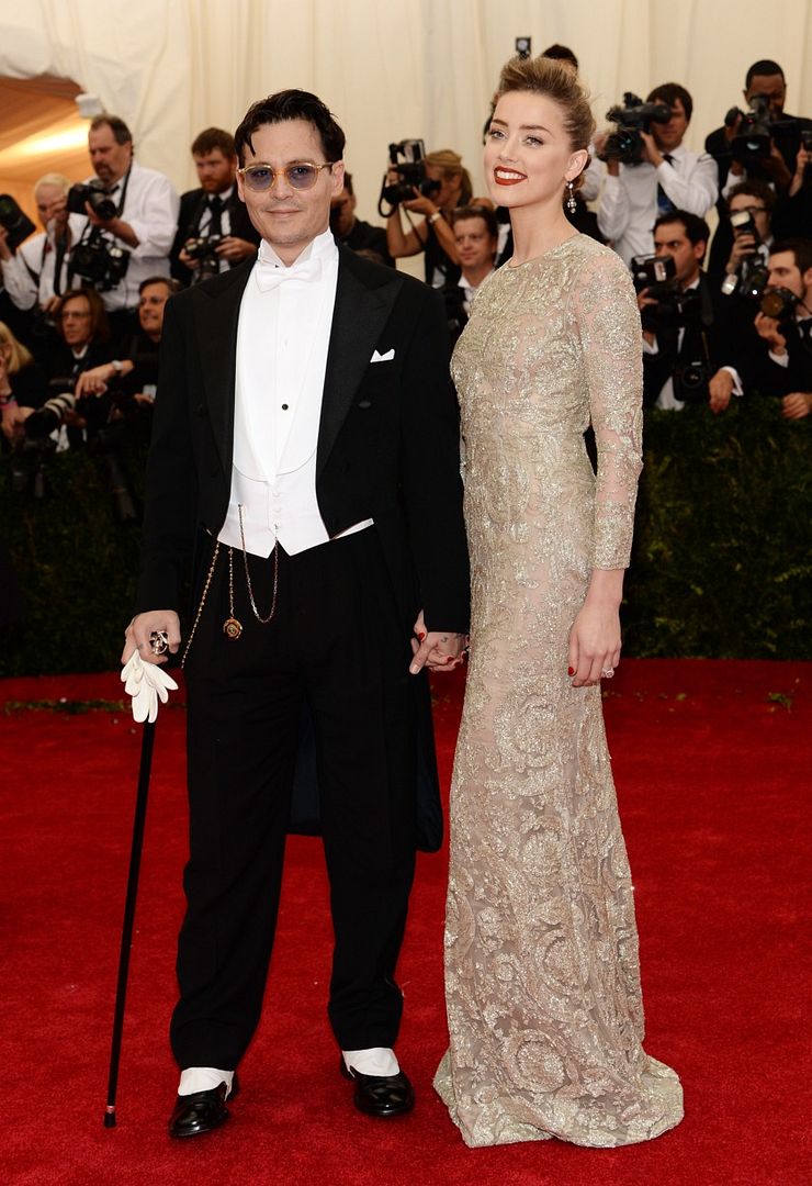 amber heard met gala 2014