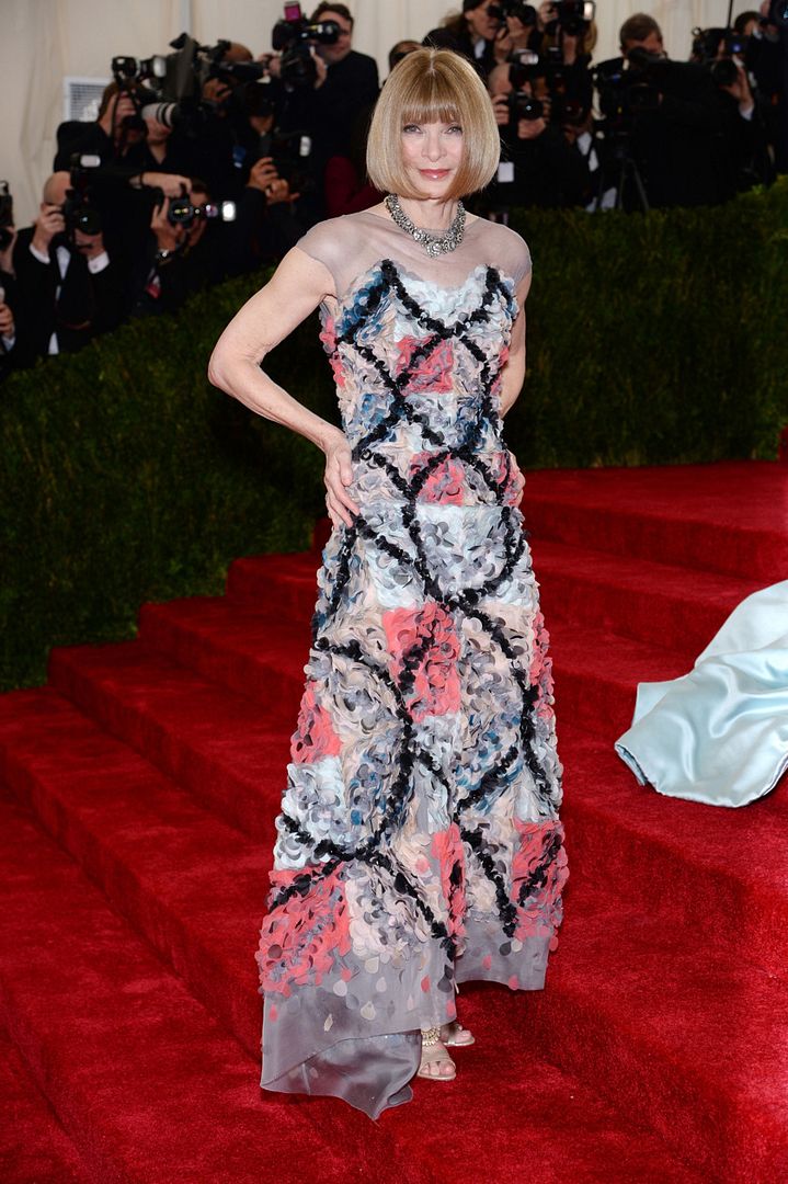 anna wintour, met gala 2014