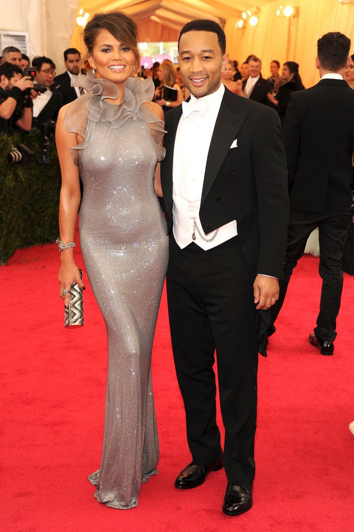 chrissy teigen, john legend, met gala 2014