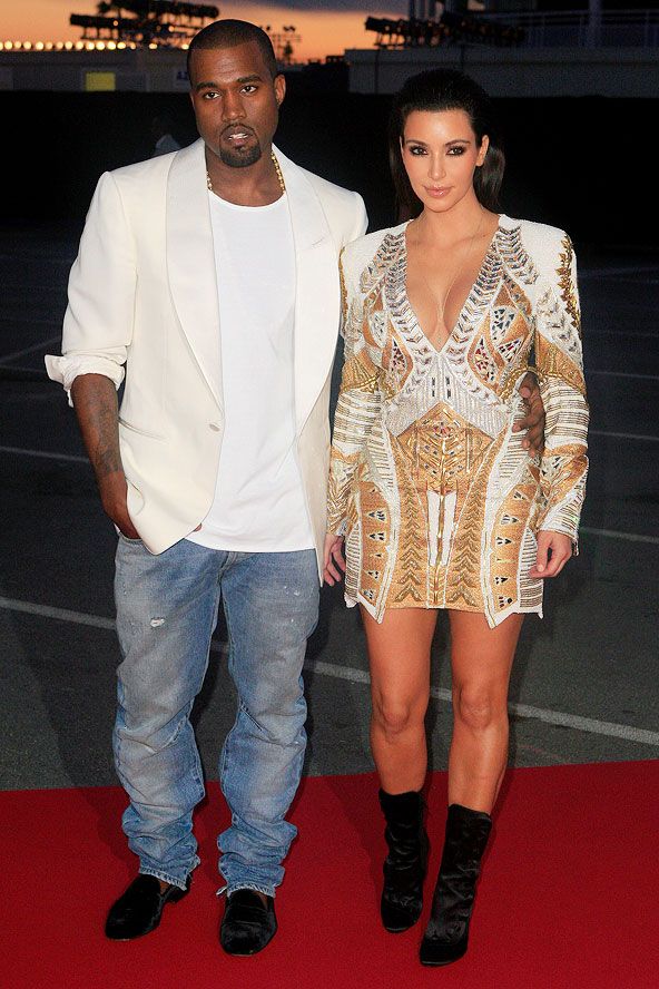kim and kanye, cannes red carpet