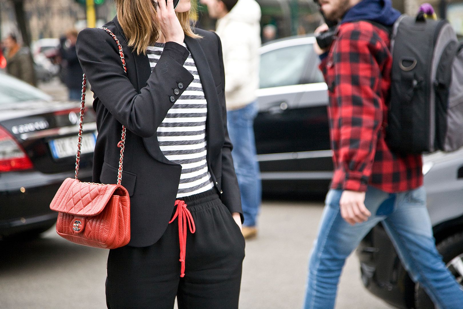 drawstring pants, street style