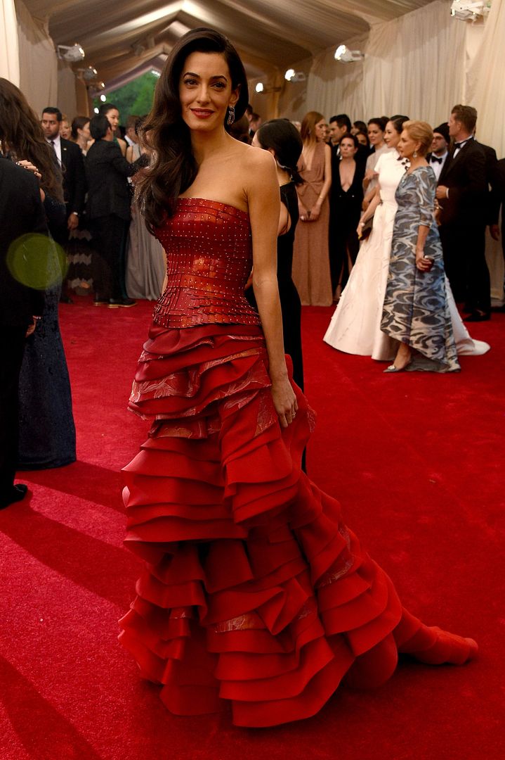 Amal Clooney in Maison Margiela Couture
