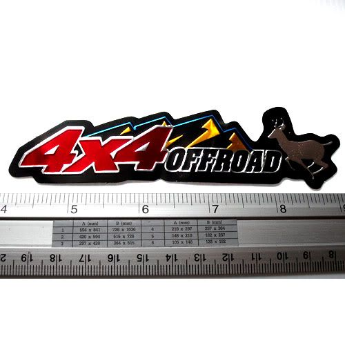 Bridgestone Tyre Racing Car Reflective Light Sticker 1x5.75/" Blue/&Red