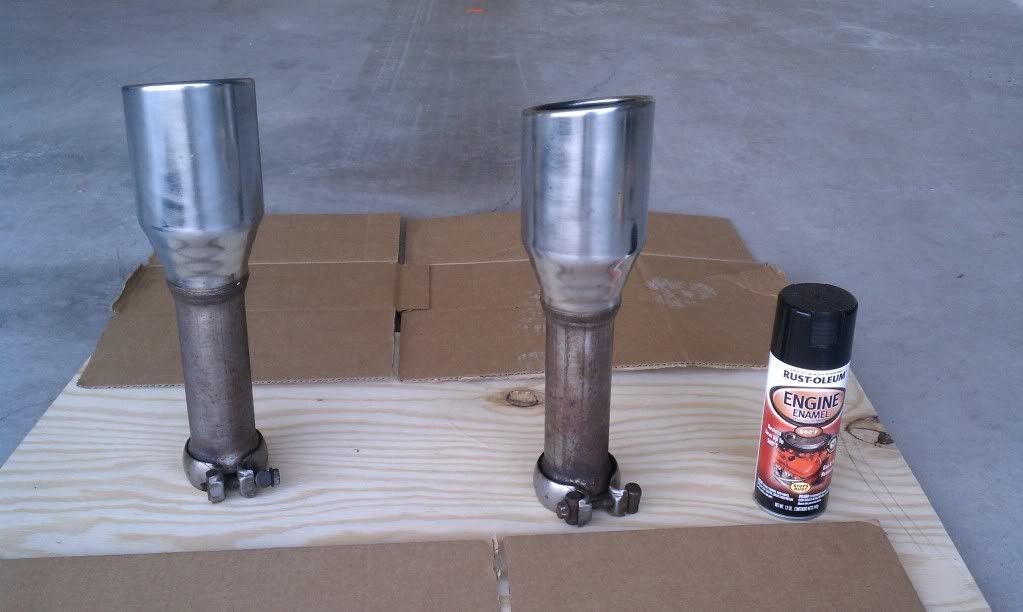 How to paint exhaust tips? DodgeTalk Forum