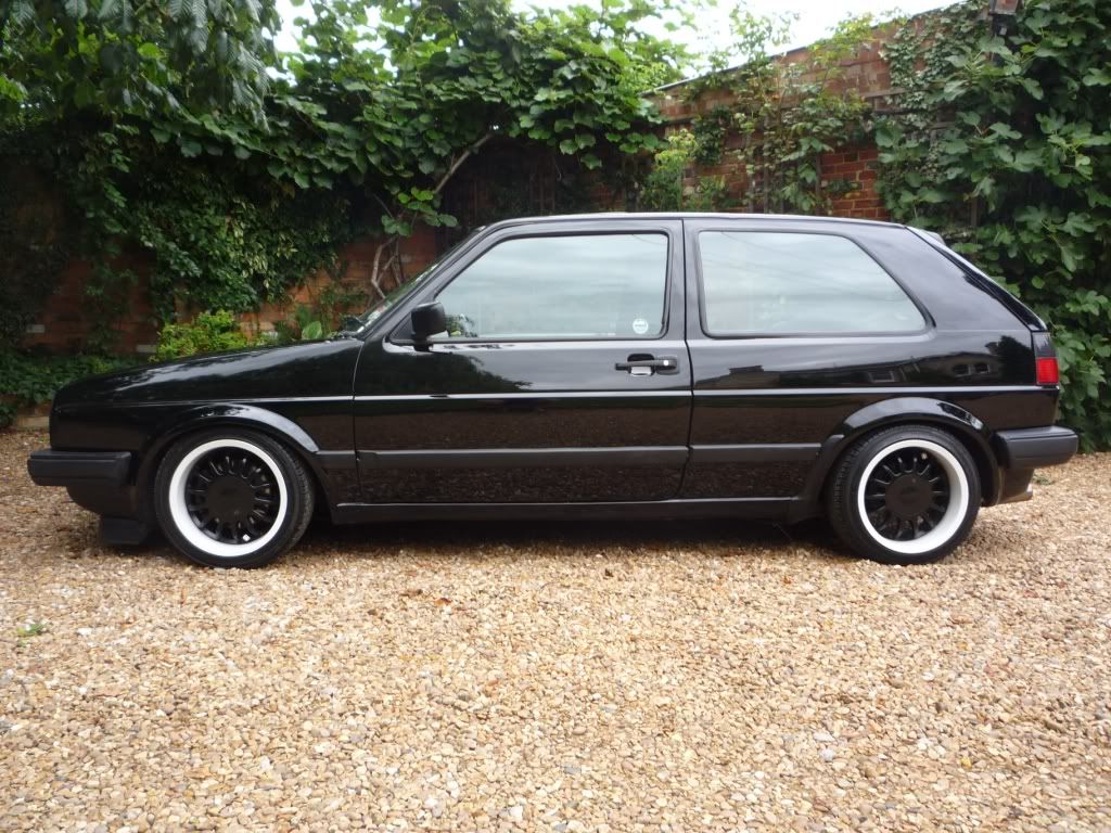 Golf MK2 20 16v Black small bumper Club GTI