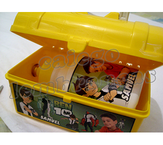 Maletinha com Squeeze Ben10 Maletinha com Squeeze Ben10