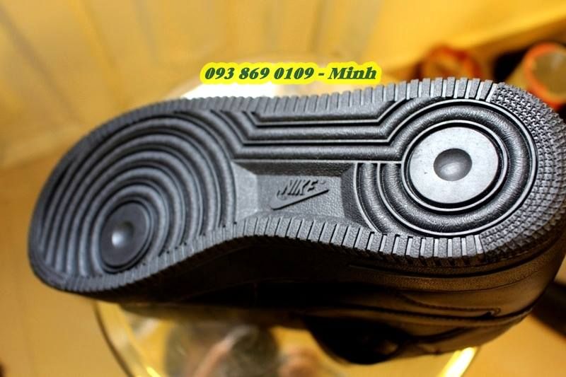 [HCM] Nike Air Force1 Mid All Black giá shock !!! - 16